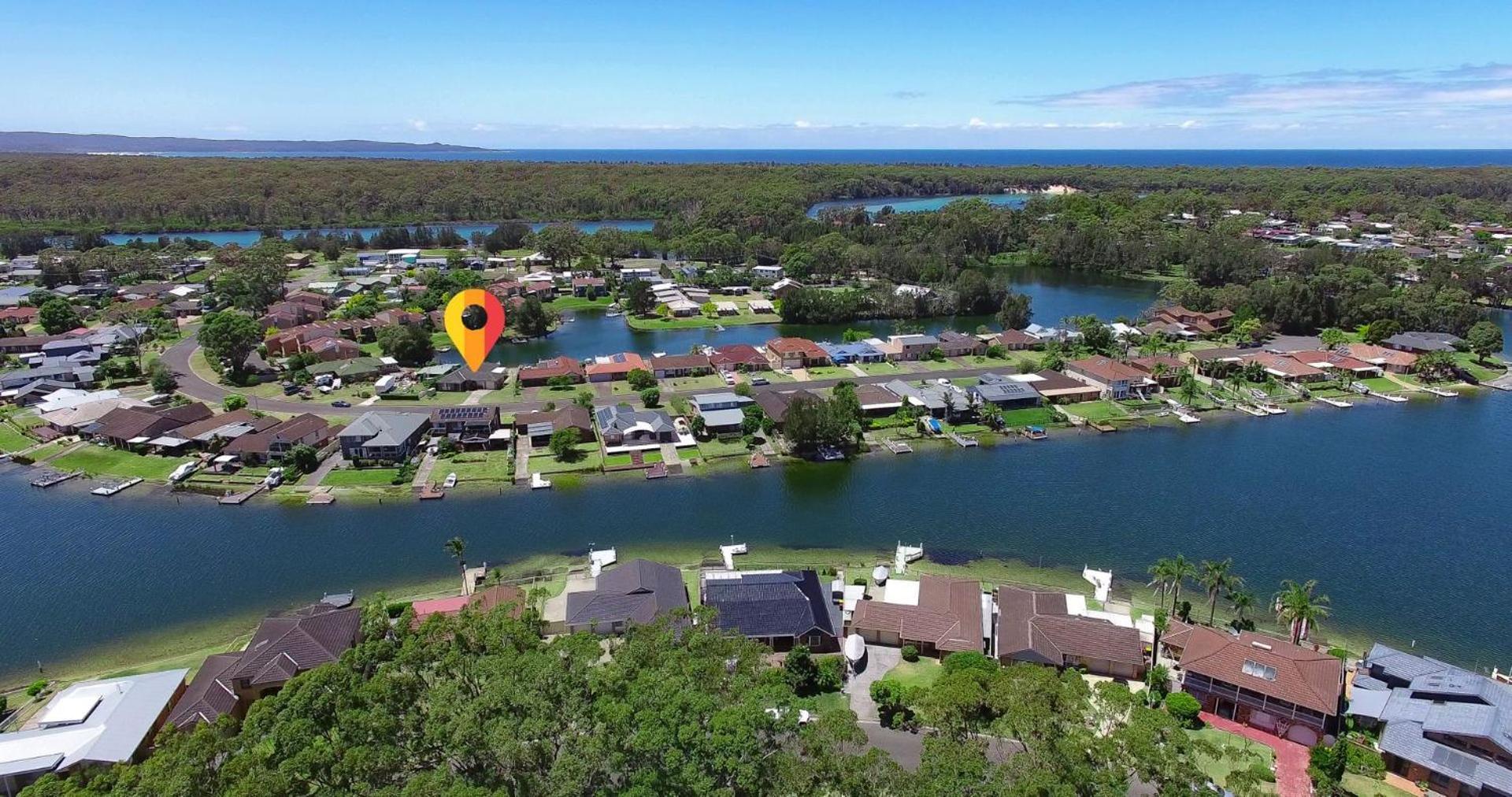 Holiday On The Water Sussex Inlet Exterior foto
